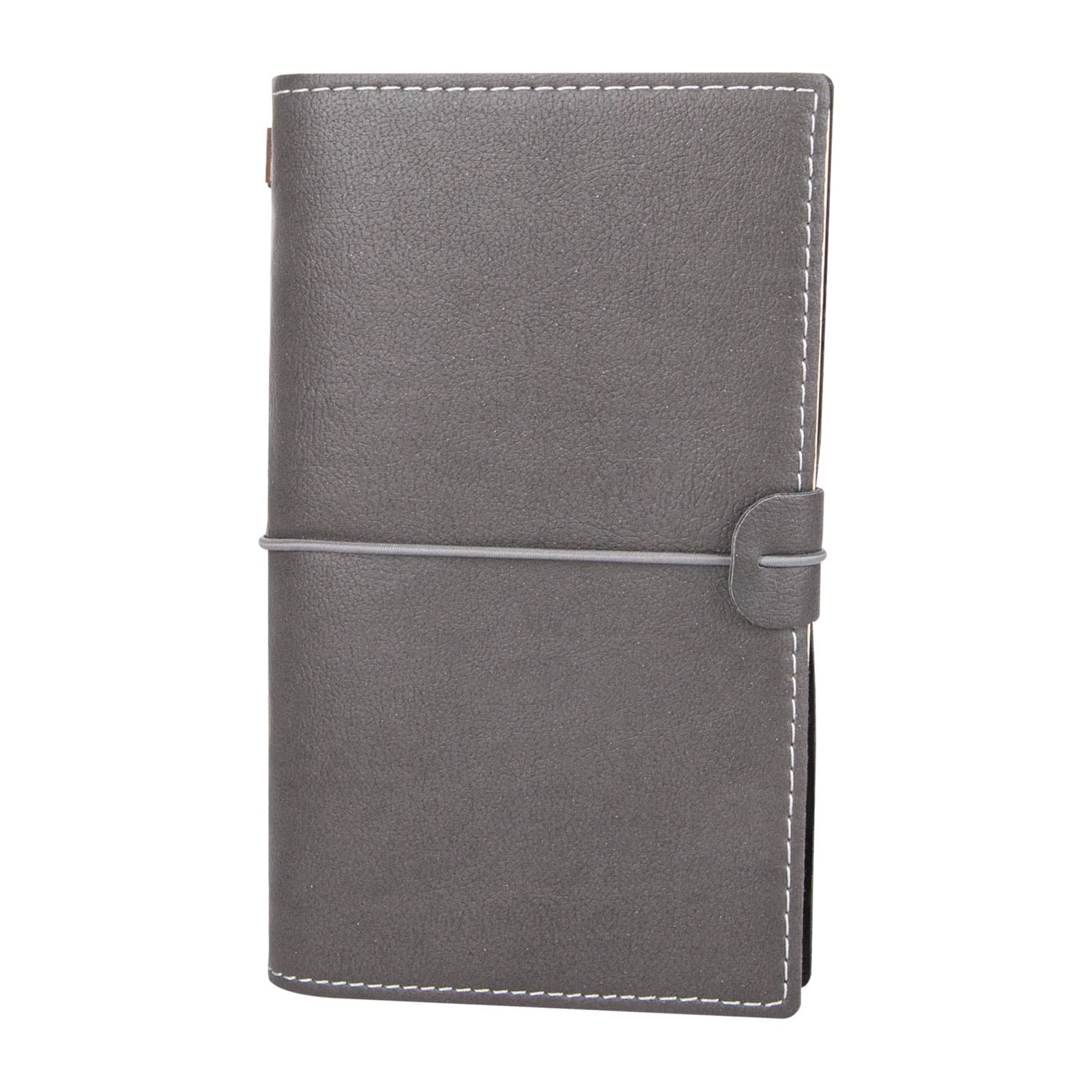 KUĞULU FÜME TARİHSİZ DEFTER (11,5X20 CM)