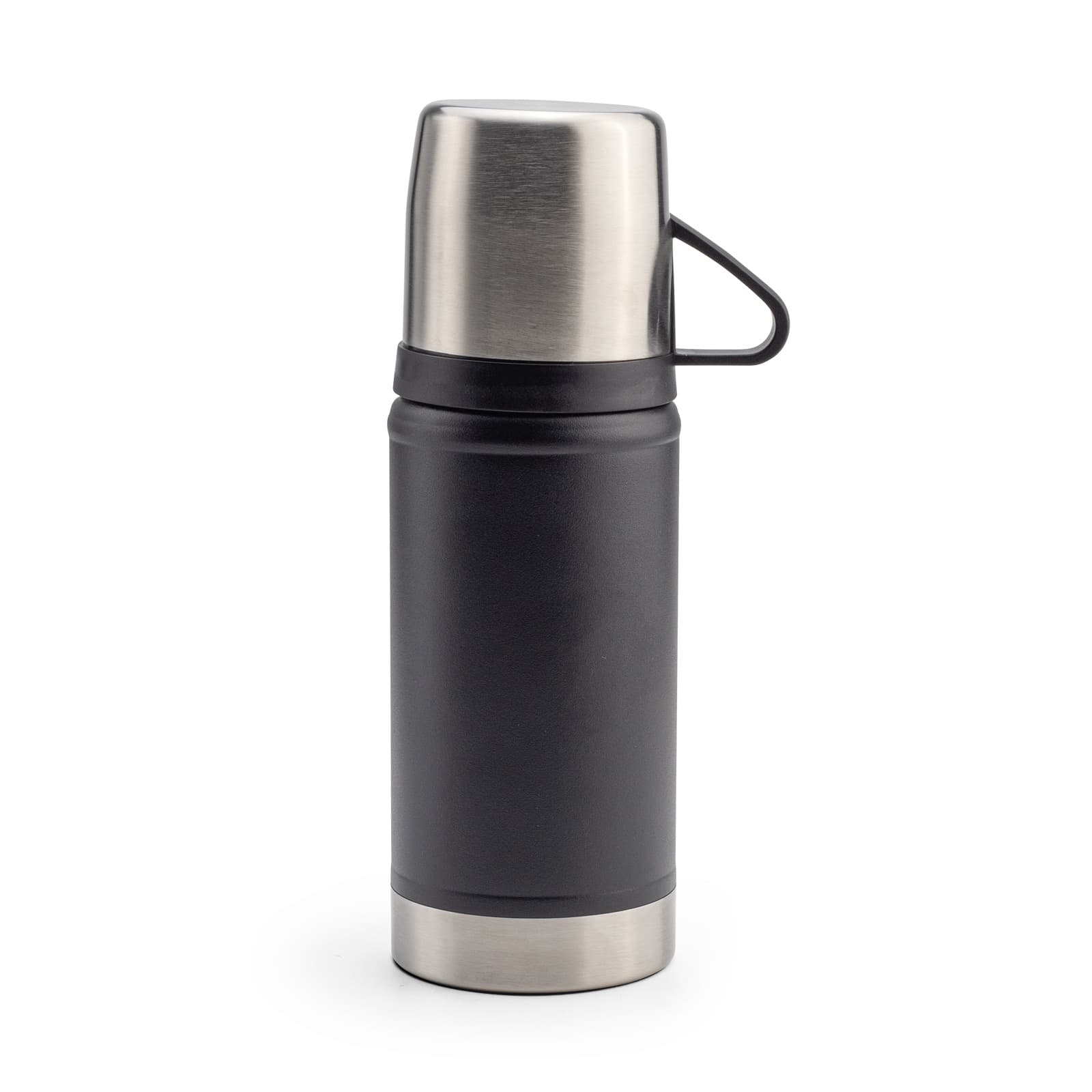 KARTEPE SİYAH 500 ML BARDAKLI TERMOS